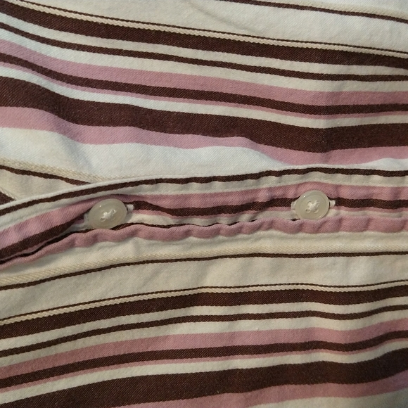 LS striped button down - Picture 2 of 3